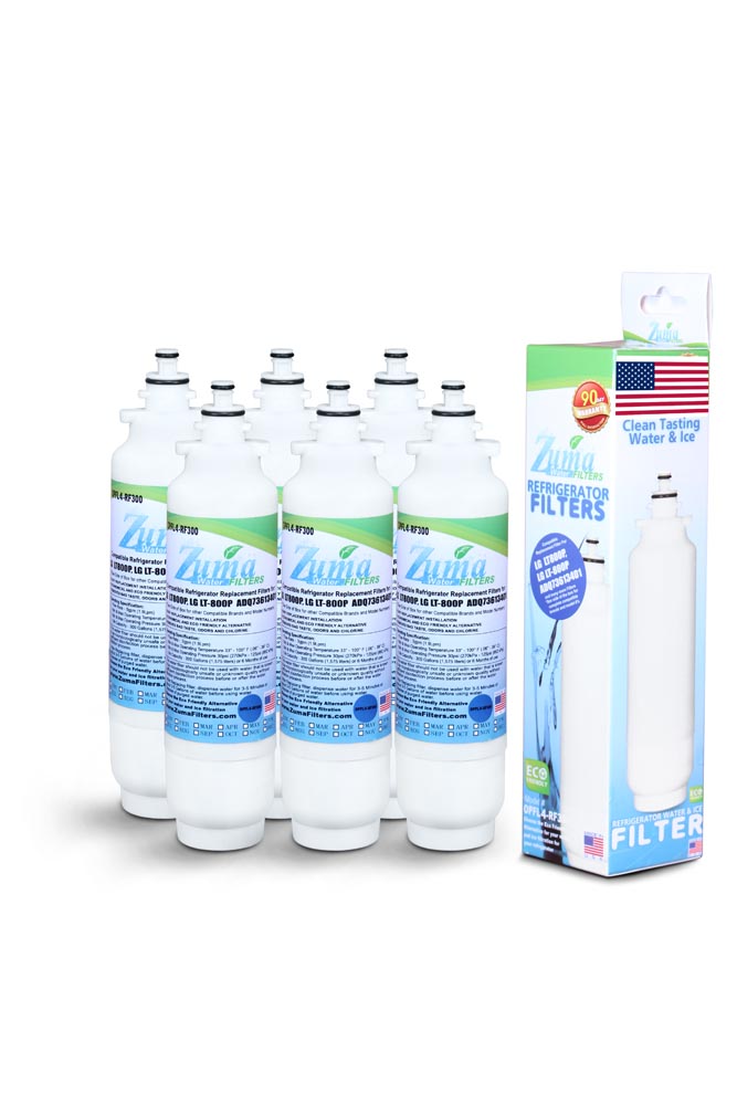 LG LT800P Compatible Refrigerator Water and Ice Filter (6 Pack) OPFL4-RF300