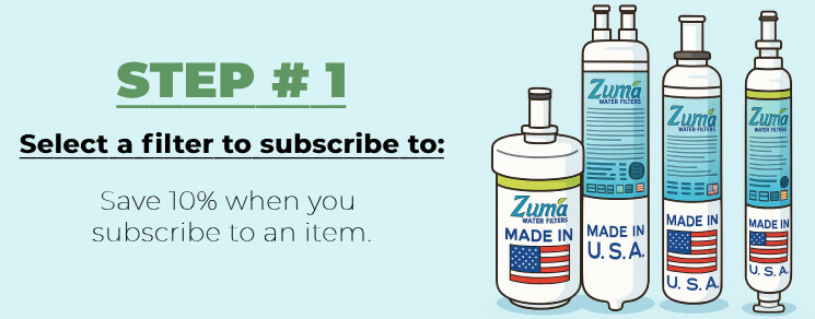 House of filters subscription step 1